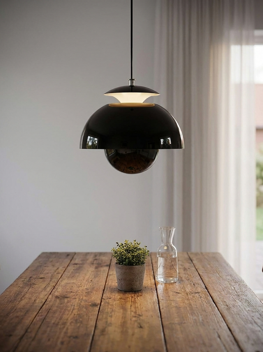 Classic Iron Pendant Bedside Lamp