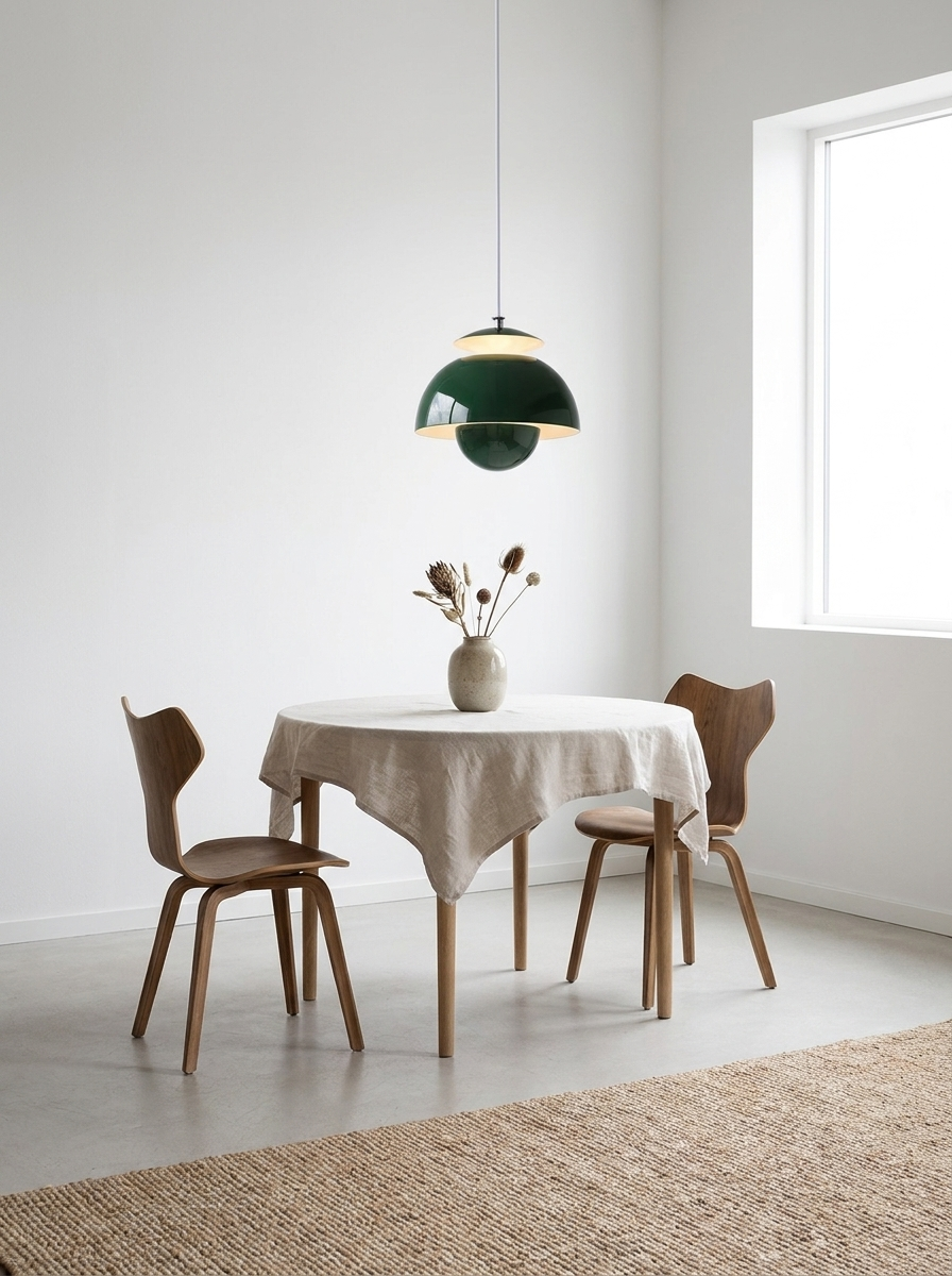 Classic Iron Pendant Bedside Lamp