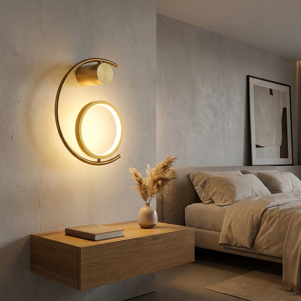 Luxe Minimalist Design Wall Lamp