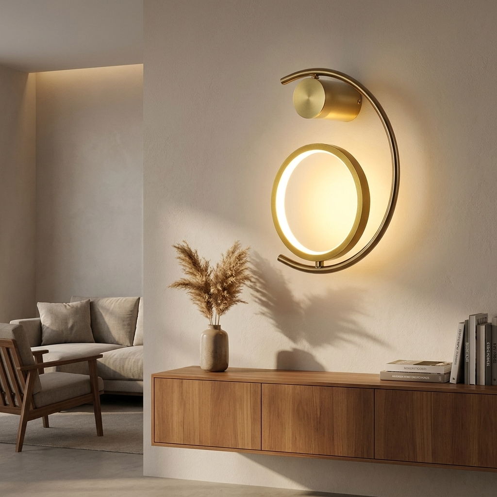 Luxe Minimalist Design Wall Lamp