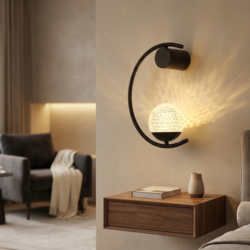 Luxe Minimalist Design Wall Lamp