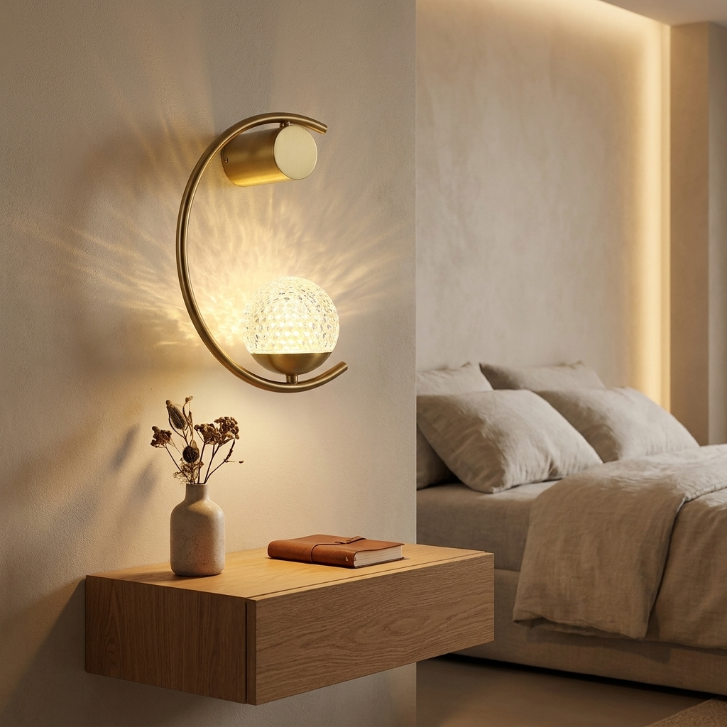 Luxe Minimalist Design Wall Lamp