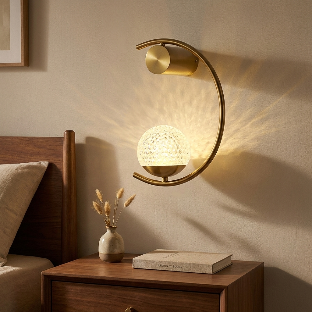 Luxe Minimalist Design Wall Lamp