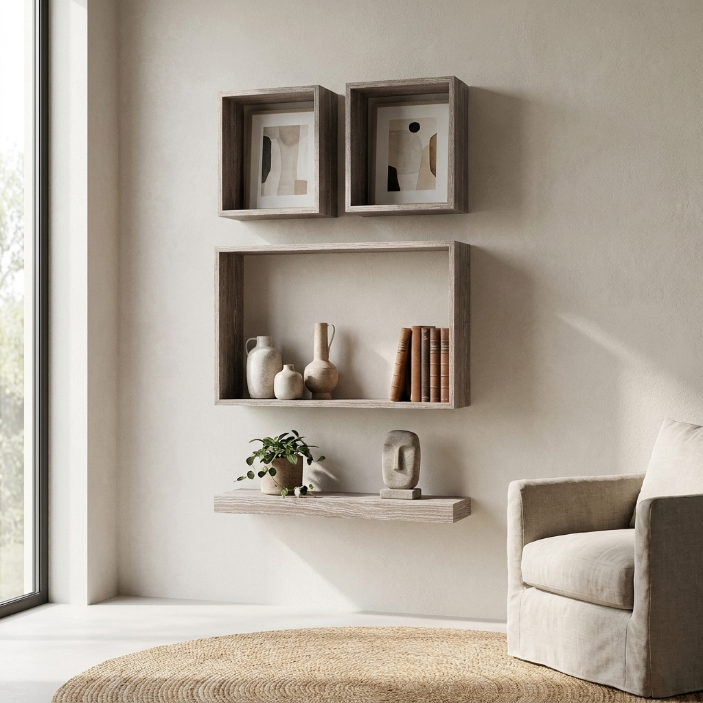 Maple Floating Wall Shelf