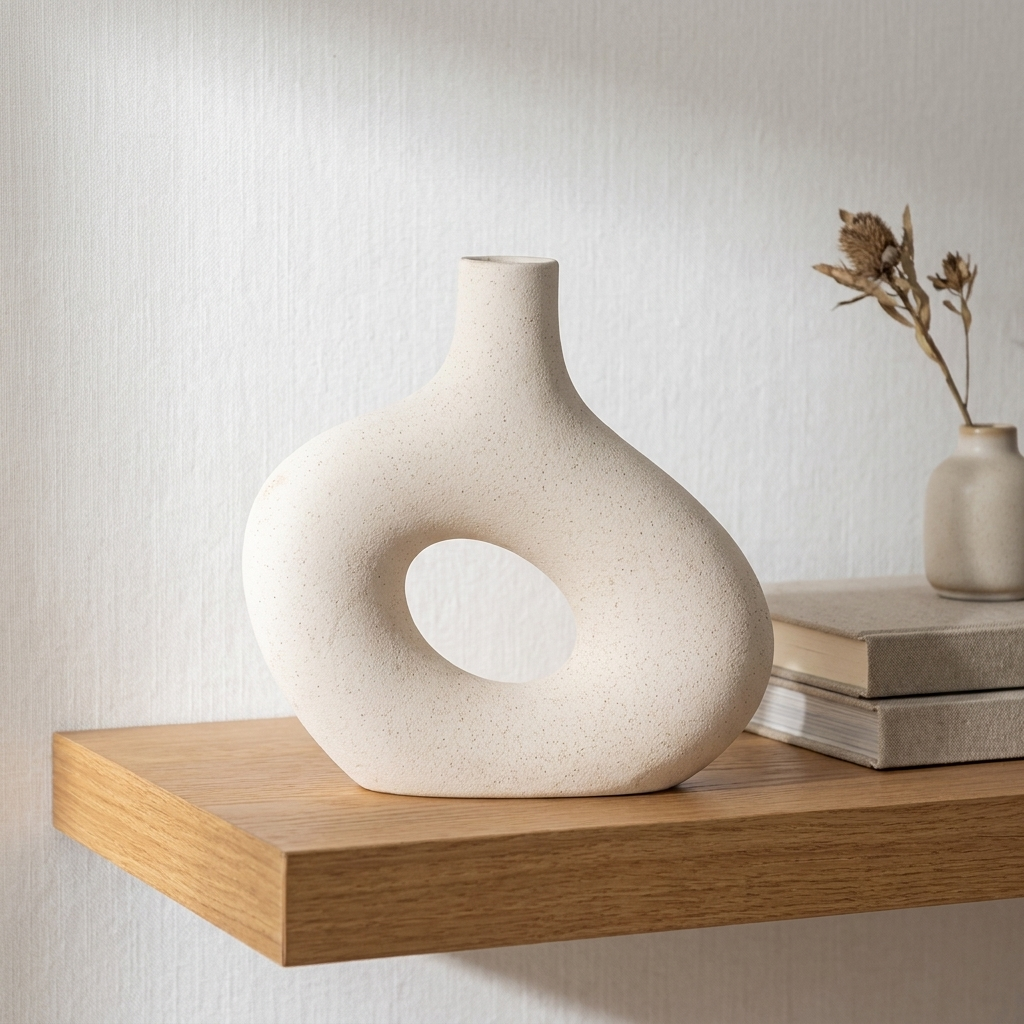 Display Cabinet Ceramic Vase